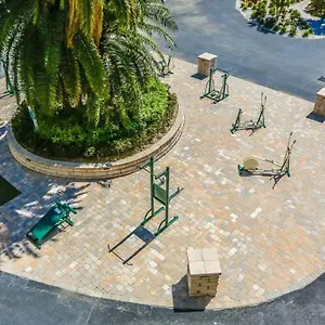  Holiday home Tropical Serenity-water View Heated Pool Tiki Bar United States